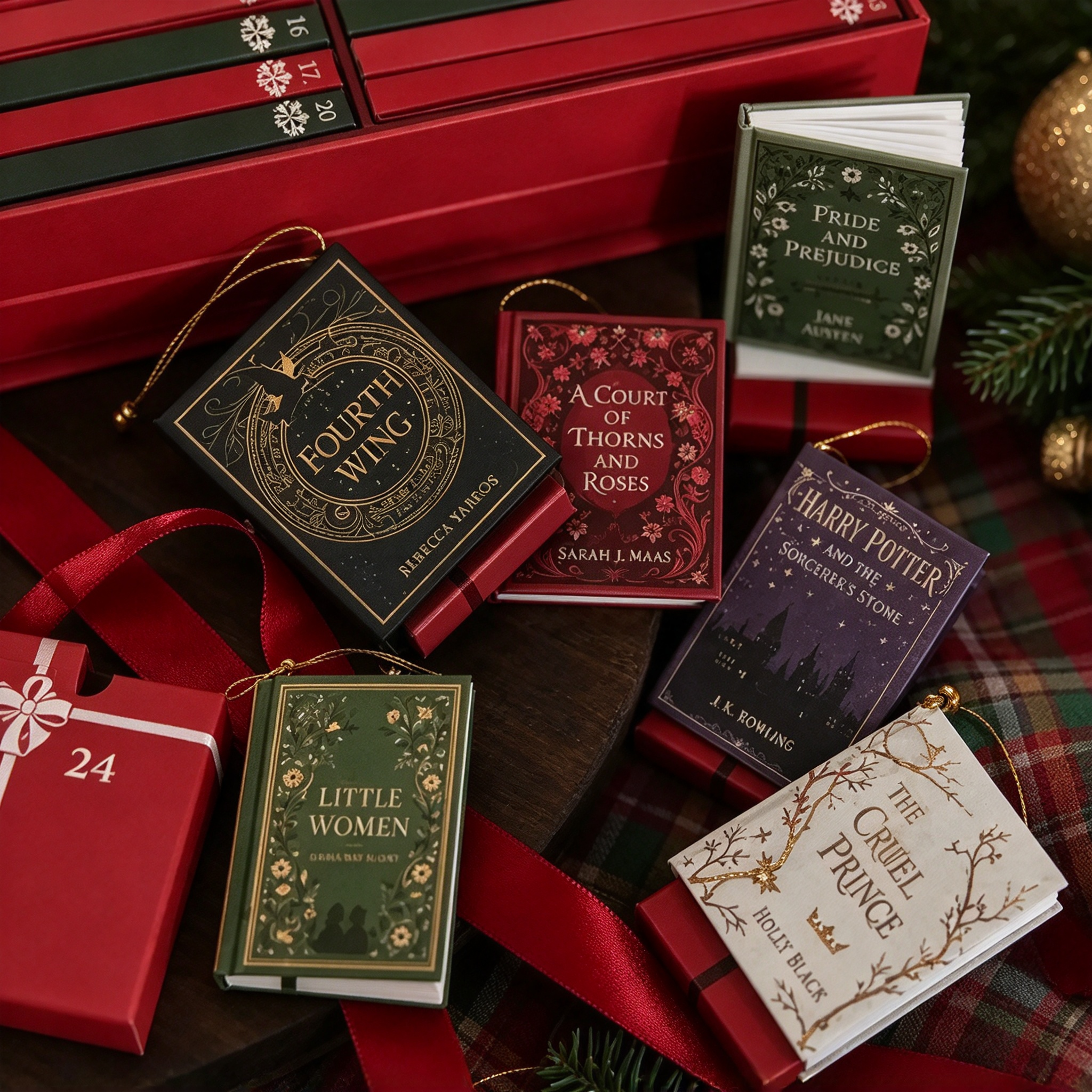 🎁Last Day 49% Off 🎁Mini Book Ornament Advent(📦Buy 2 Free Shipping)