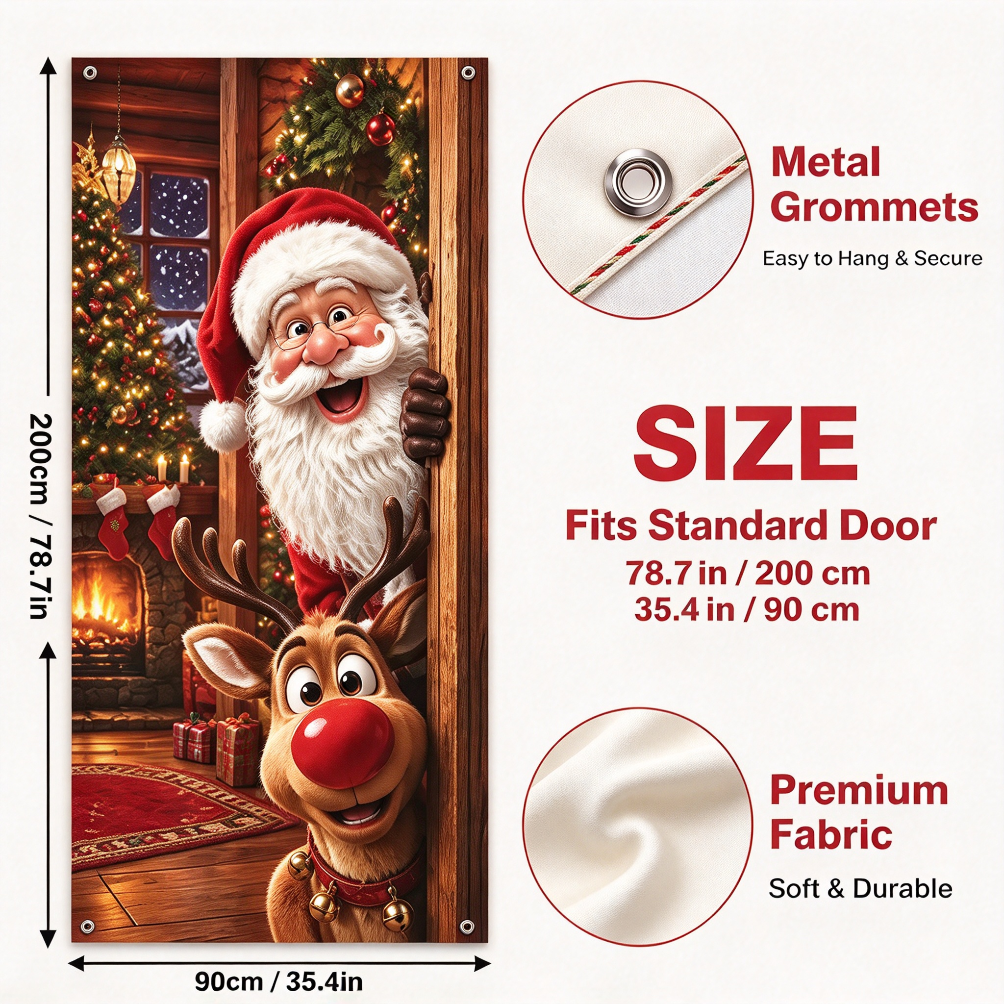 Christmas Door Cover