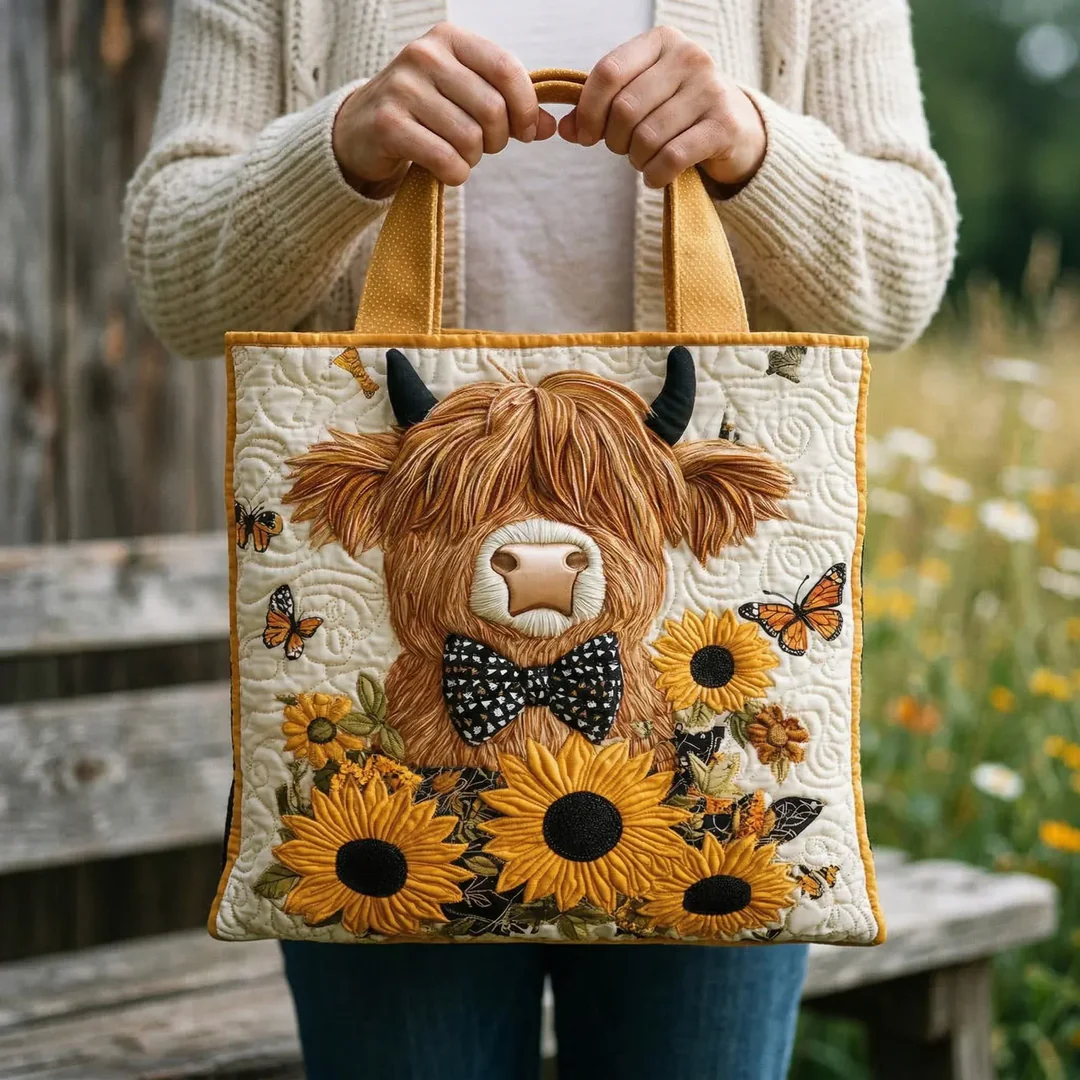 HOT SALE 50% OFF - Original 3D Art Design Hand-Embroidered Quilted Tote Bag