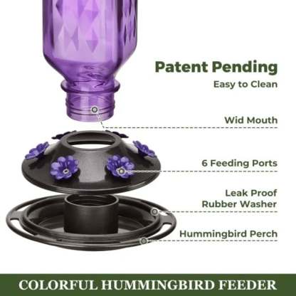 💥Last Day Sale 49% Off💥Hummingbird Feeder - Leak-proof seal