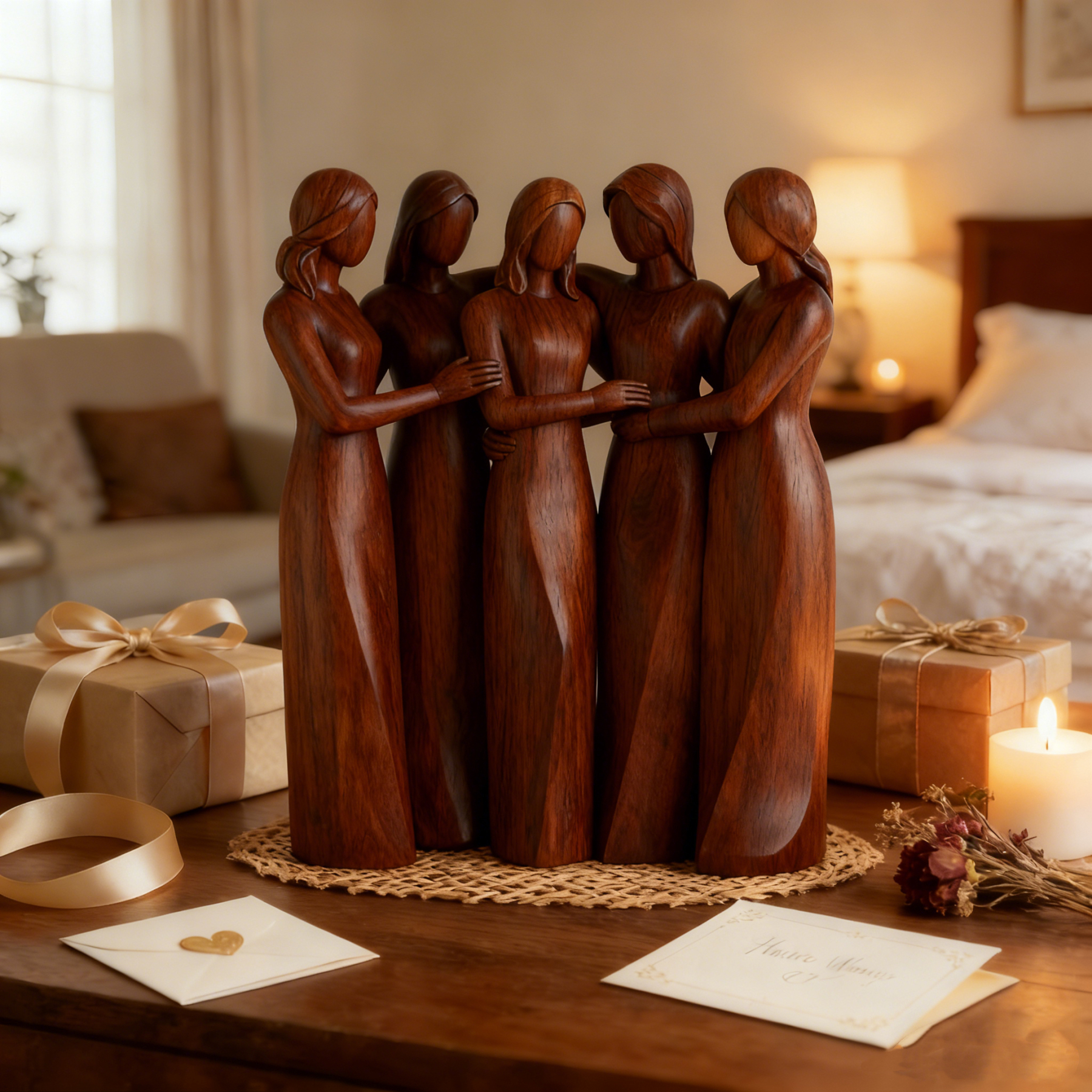 Celebrates Friendships Sisters Sculpture