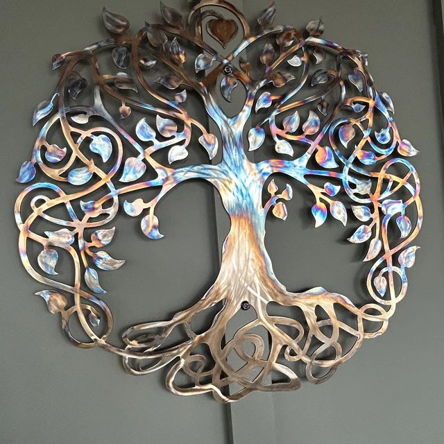 Tree sf Life Metal Wall Art  Infinity Tree of Life