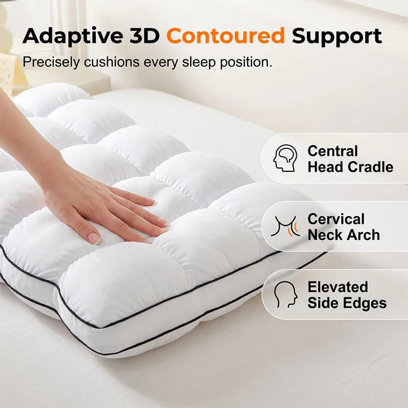 Ultra-Soft High Elastic Bed Pillow