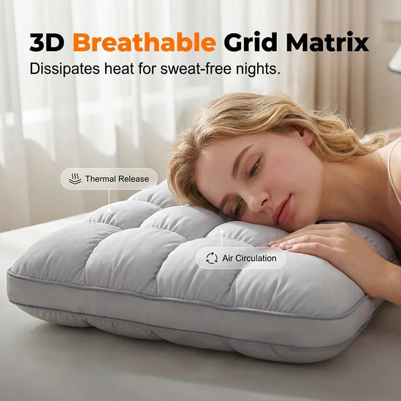 Ultra-Soft High Elastic Bed Pillow