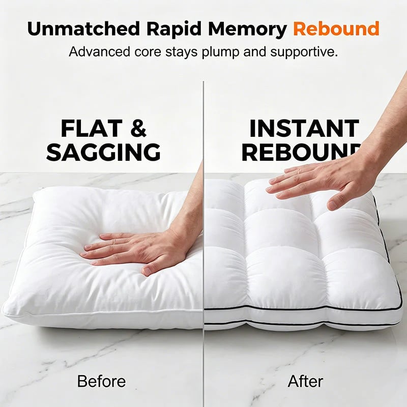 Ultra-Soft High Elastic Bed Pillow