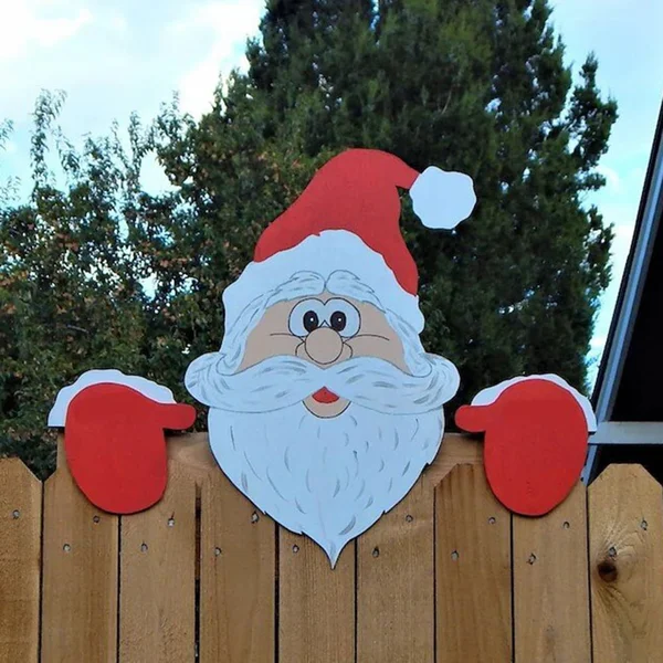 Garden Christmas Decoration Plaque