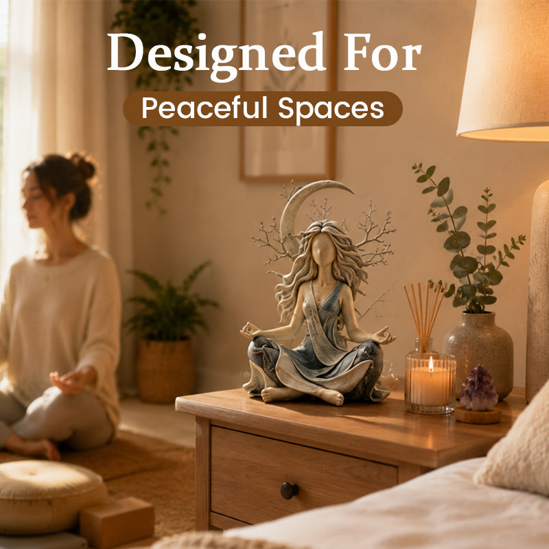 🧘Serenity Growth | Inner Harmony Sculptural Figurine 🌙 Buy 2 Free Shipping📦