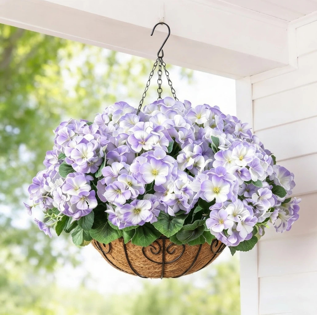 🔥Outdoor UV Resistant Artificial Geranium Flowers