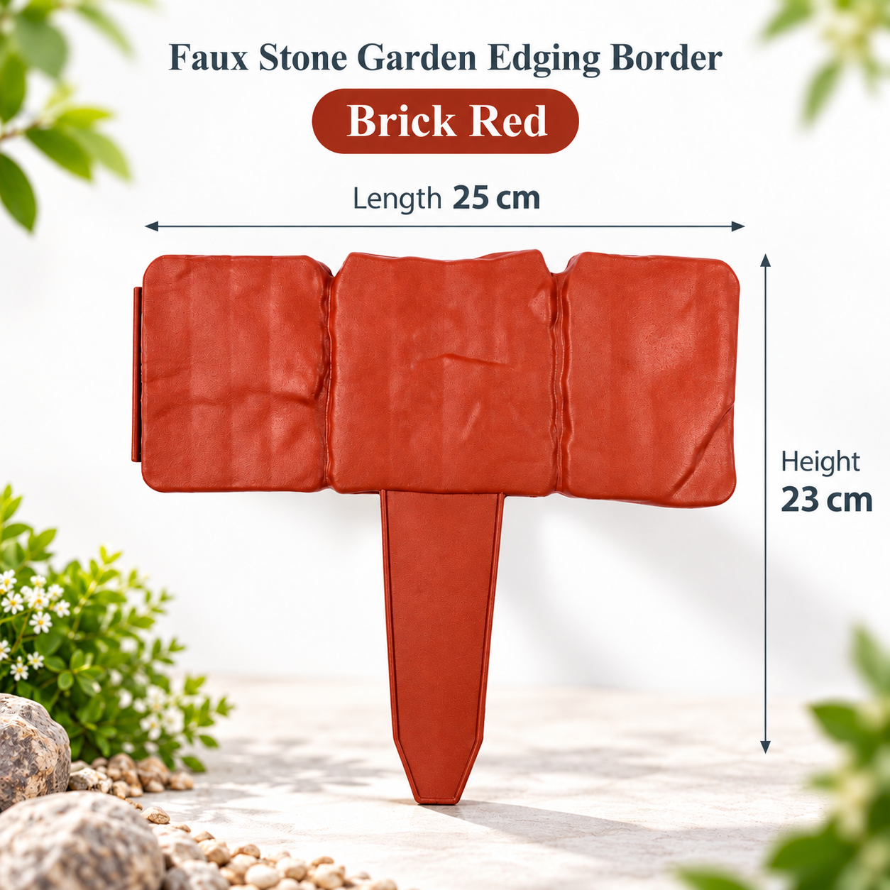 🏡2026 HOT SALE🥳💞50K+ SOLD!🌿✨ 50% OFF! Faux Stone Garden Edging Border! ♻️