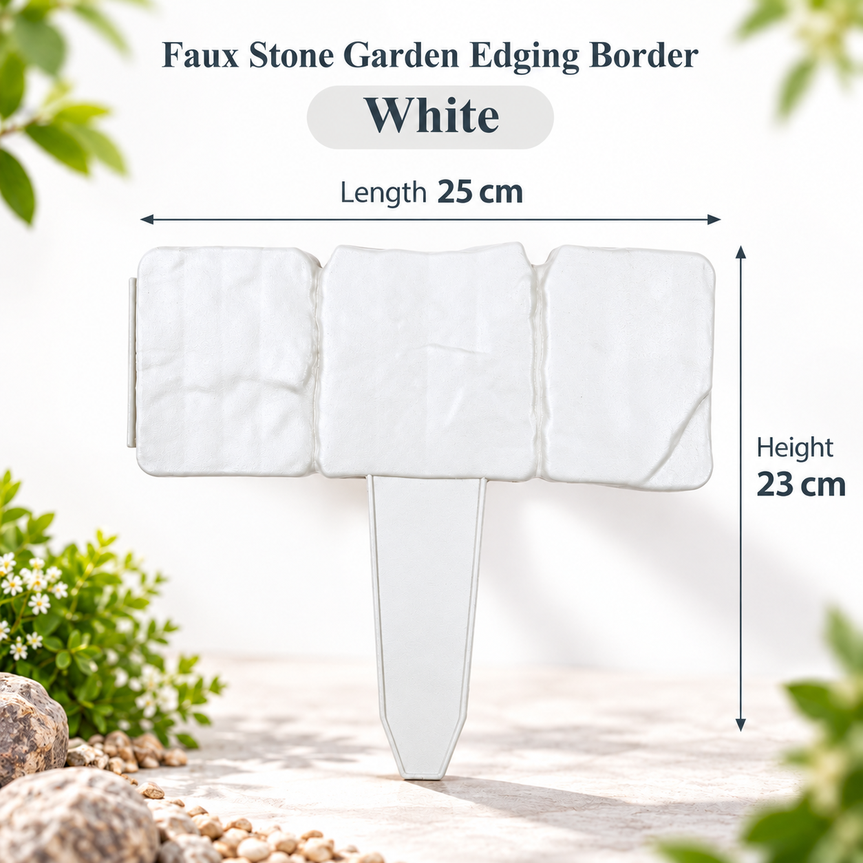 🏡2026 HOT SALE🥳💞50K+ SOLD!🌿✨ 50% OFF! Faux Stone Garden Edging Border! ♻️