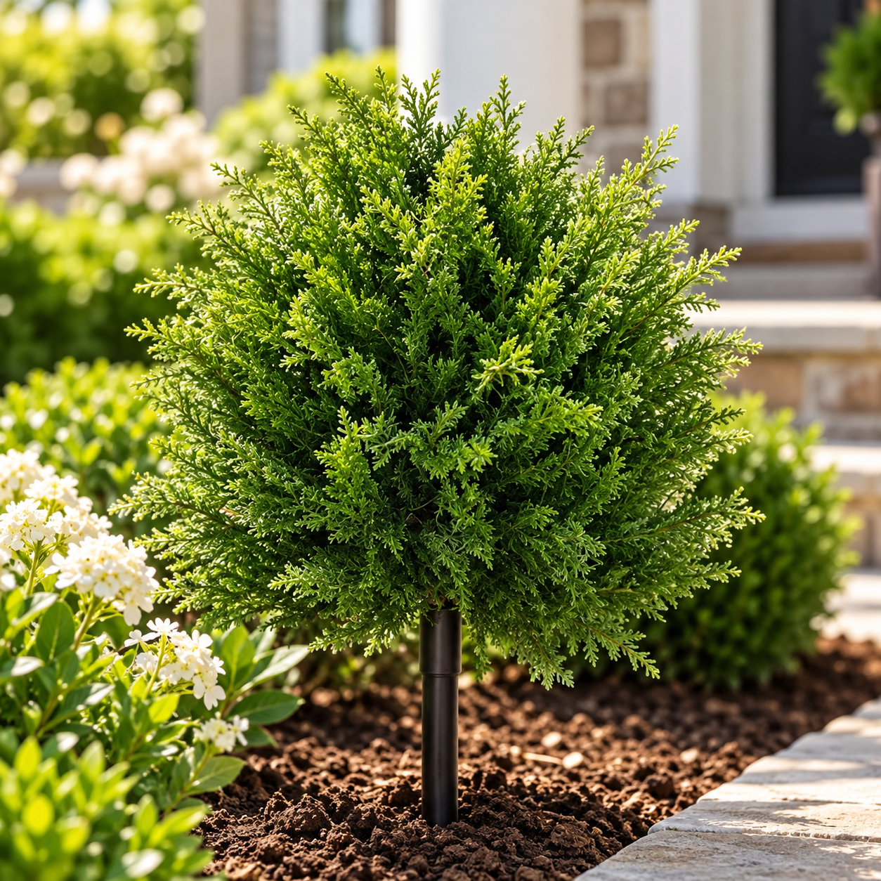 Realistic Artificial Cedar Trees – No-Maintenance Outdoor Garden Decor