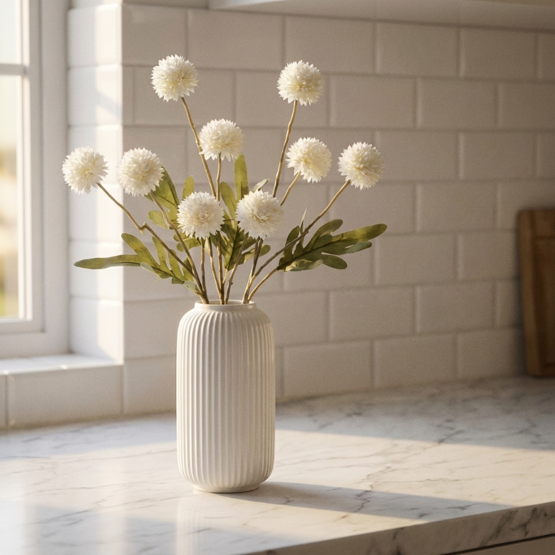 🔥Last Day 49% off 🌼Artificial Pom-pom Chrysanthemum and Dandelion Flower