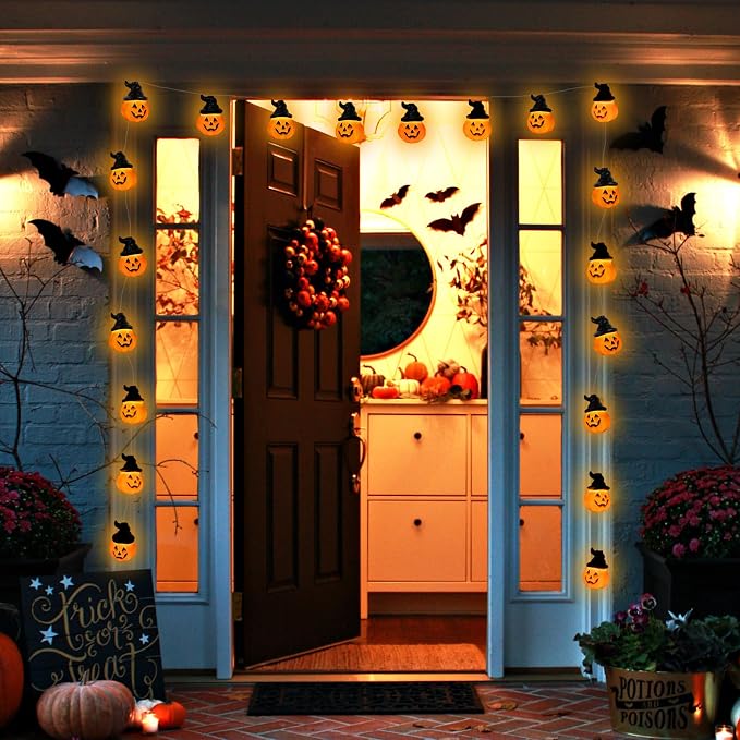 🎃Halloween Decorations Pumpkin String Lights🎃