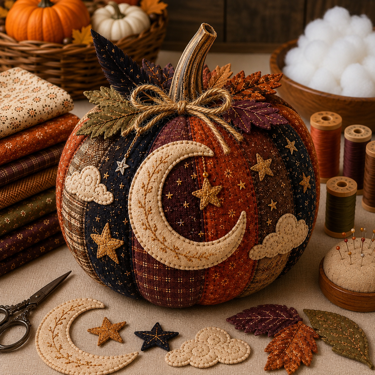 🔥🍂DIY Animal Halloween Pumpkin Sewing Kit🎃
