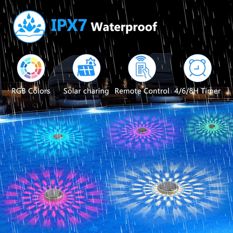 Solar Pool Floating Light