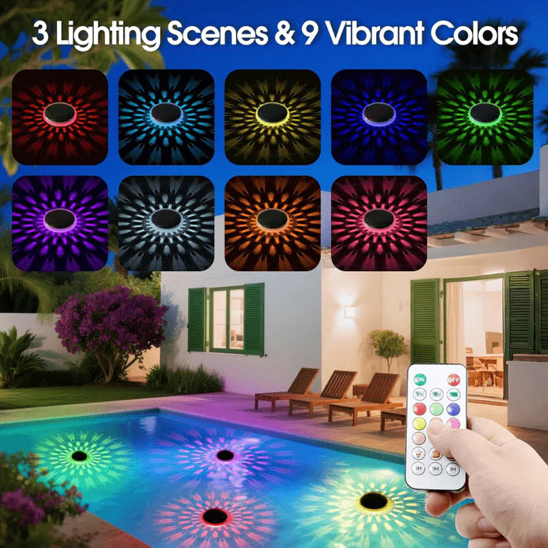 Solar Pool Floating Light