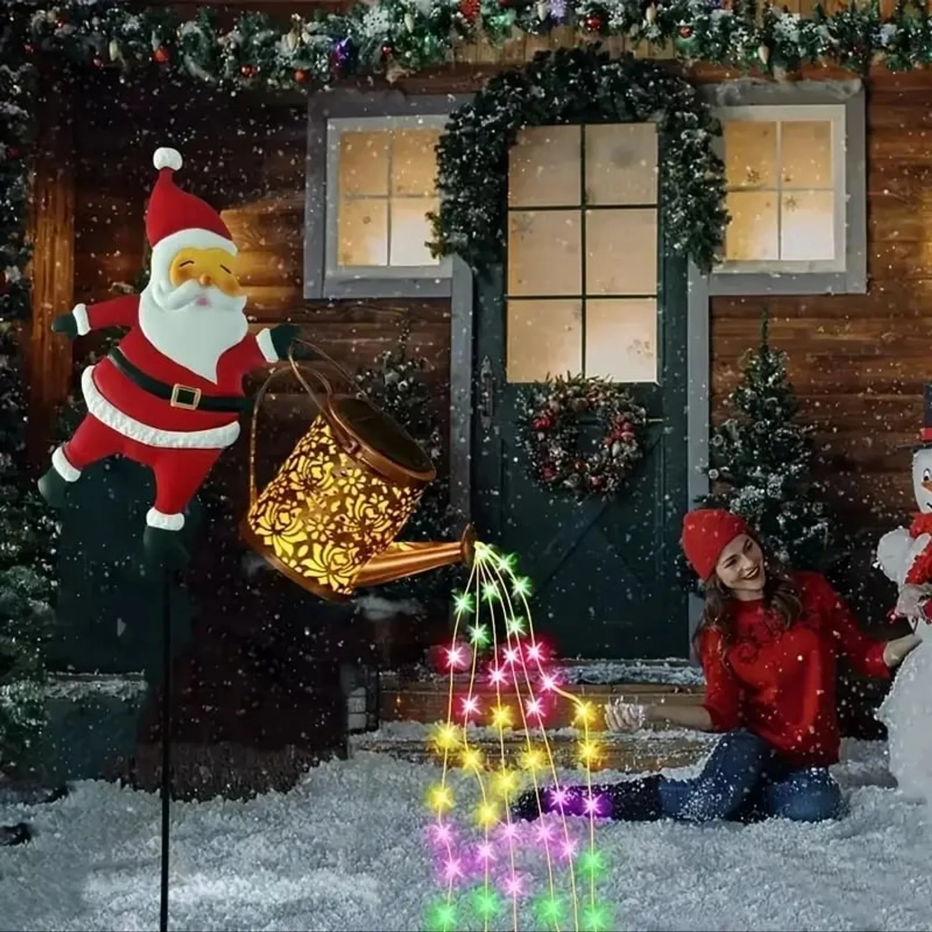 🎄Christmas Early Bird Sale – 🎅Christmas Solar Kettle Lights Garden Lawn Decorative Lights 