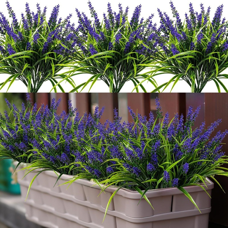 Outdoor Artificial Lavender Flowers💐