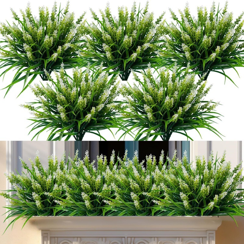 Outdoor Artificial Lavender Flowers💐