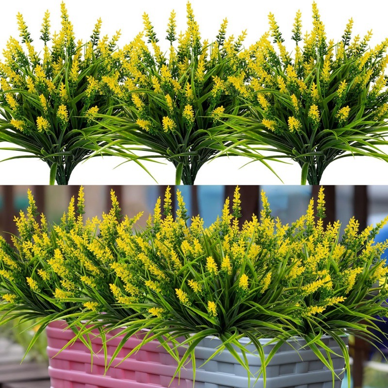 Outdoor Artificial Lavender Flowers💐