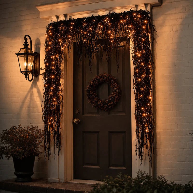 🏆2026 HOT SALE💥🎃 Halloween Fireplace Decor Set 👻