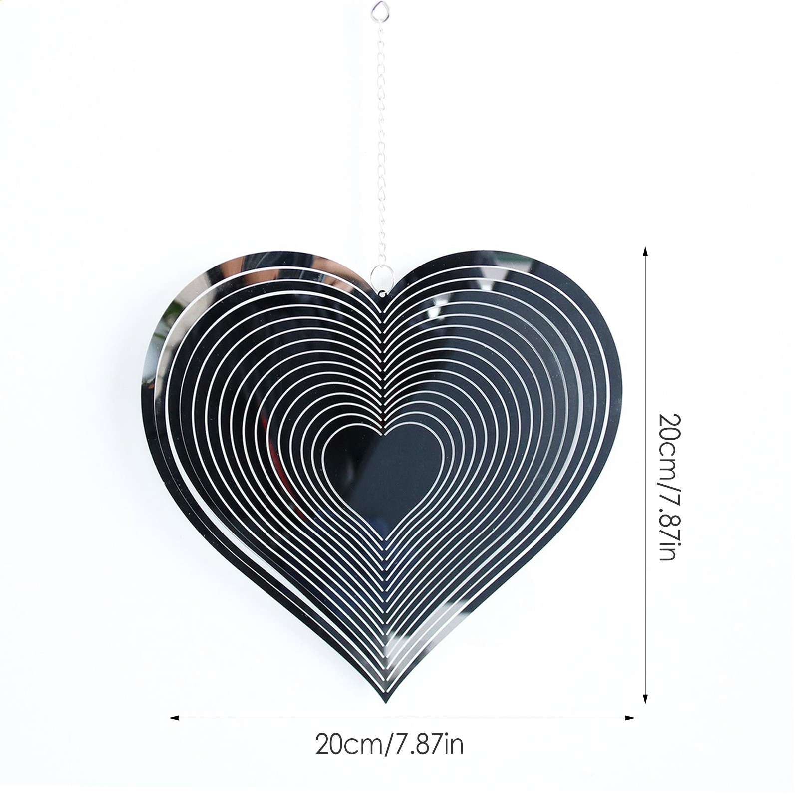 beating heart wind spinner