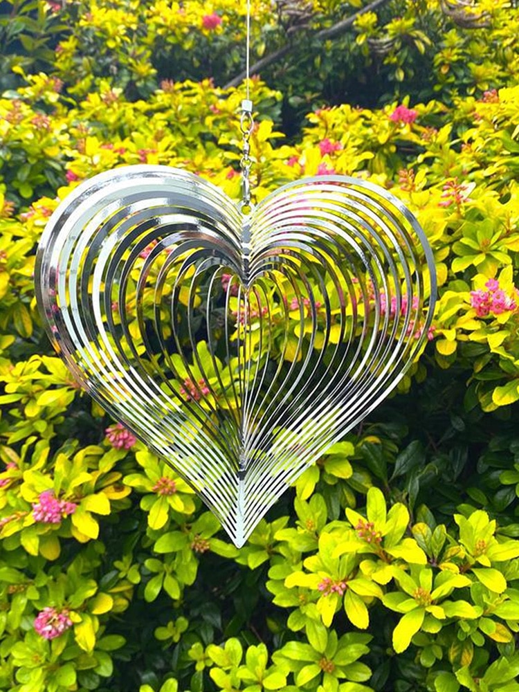 beating heart wind spinner