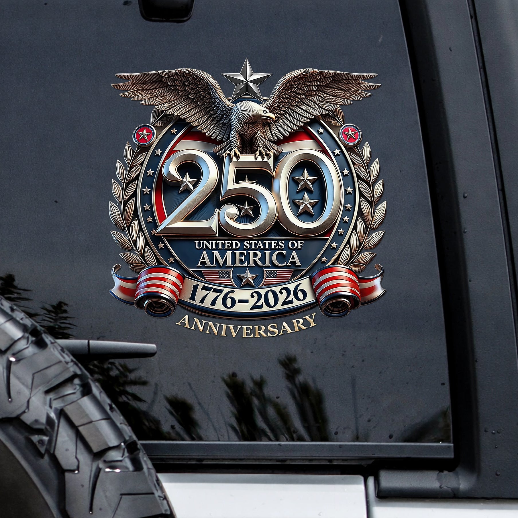 🔥 LIMITED TIME OFFER - Flag Fighter Jet High Quality UV DTF 3D Decal