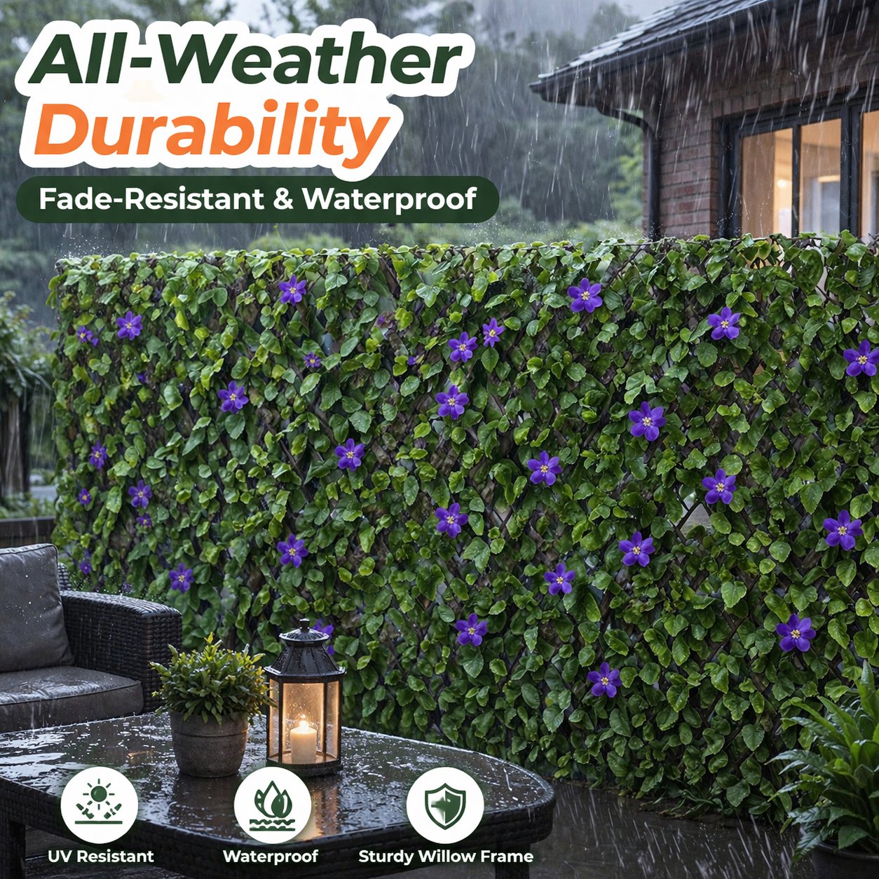 Up to 50% off🔥Get yours before they're gone – 🌿 Expandable Artificial Fence