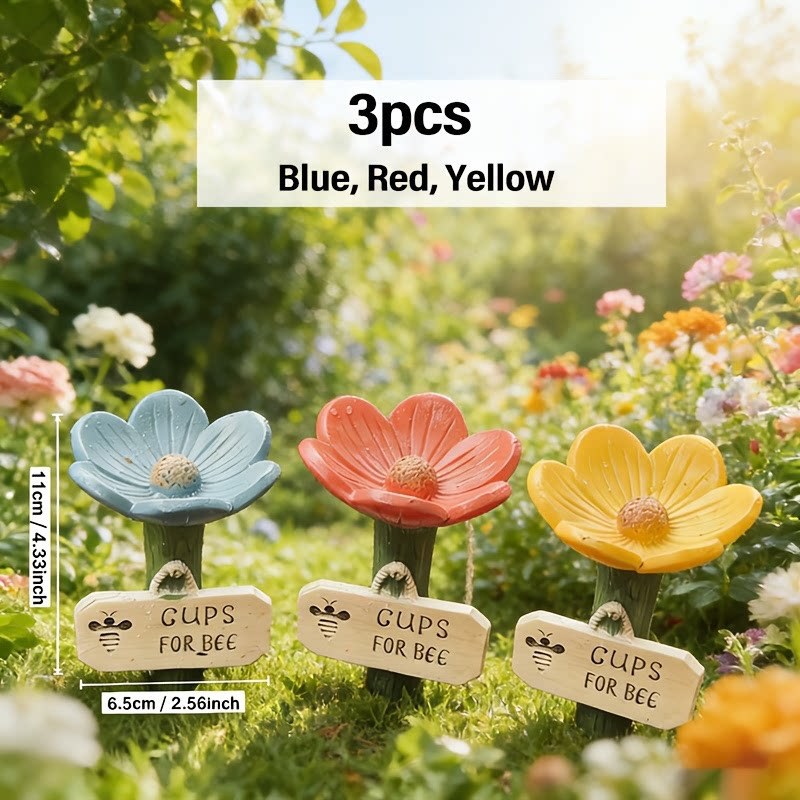 ⏳Last Day - Up To 70% OFF🐝Flower-Shaped Bee Watering Station💧