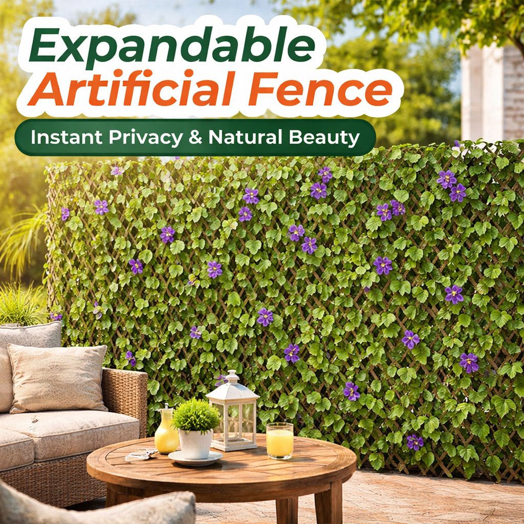 Up to 50% off🔥Get yours before they're gone – 🌿 Expandable Artificial Fence