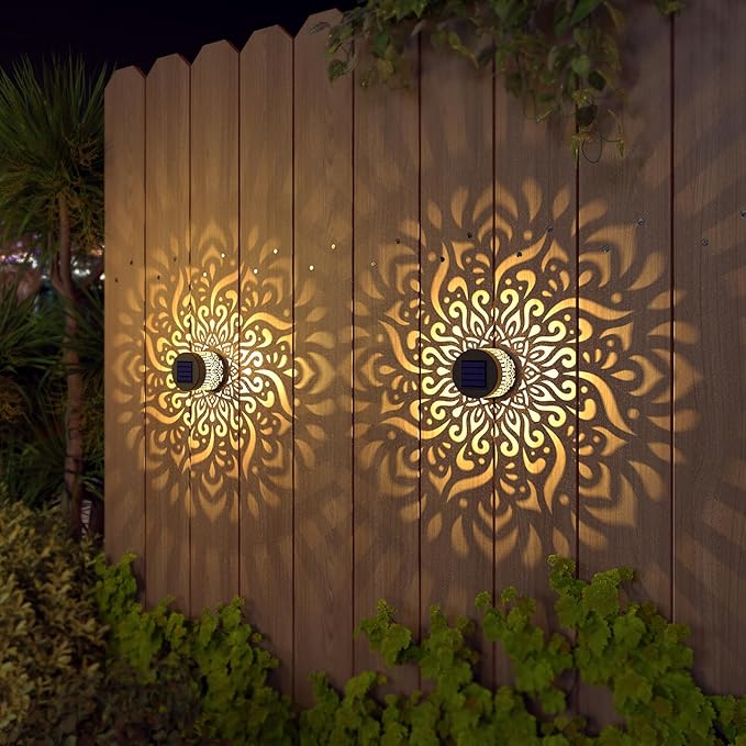 Decorative Solar Mandala Lights