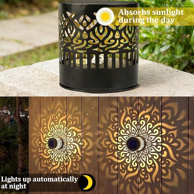 Decorative Solar Mandala Lights
