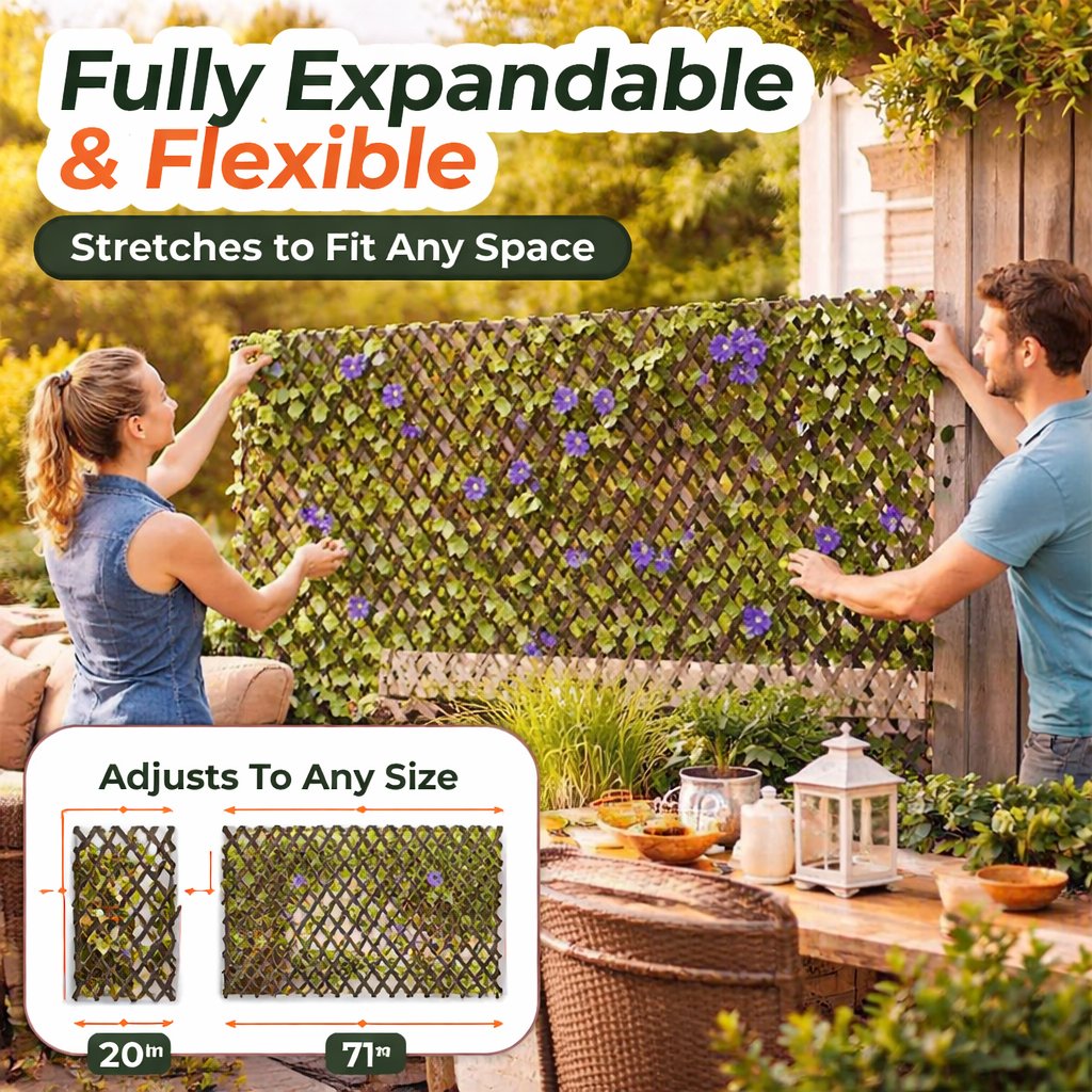 Up to 50% off🔥Get yours before they're gone – 🌿 Expandable Artificial Fence