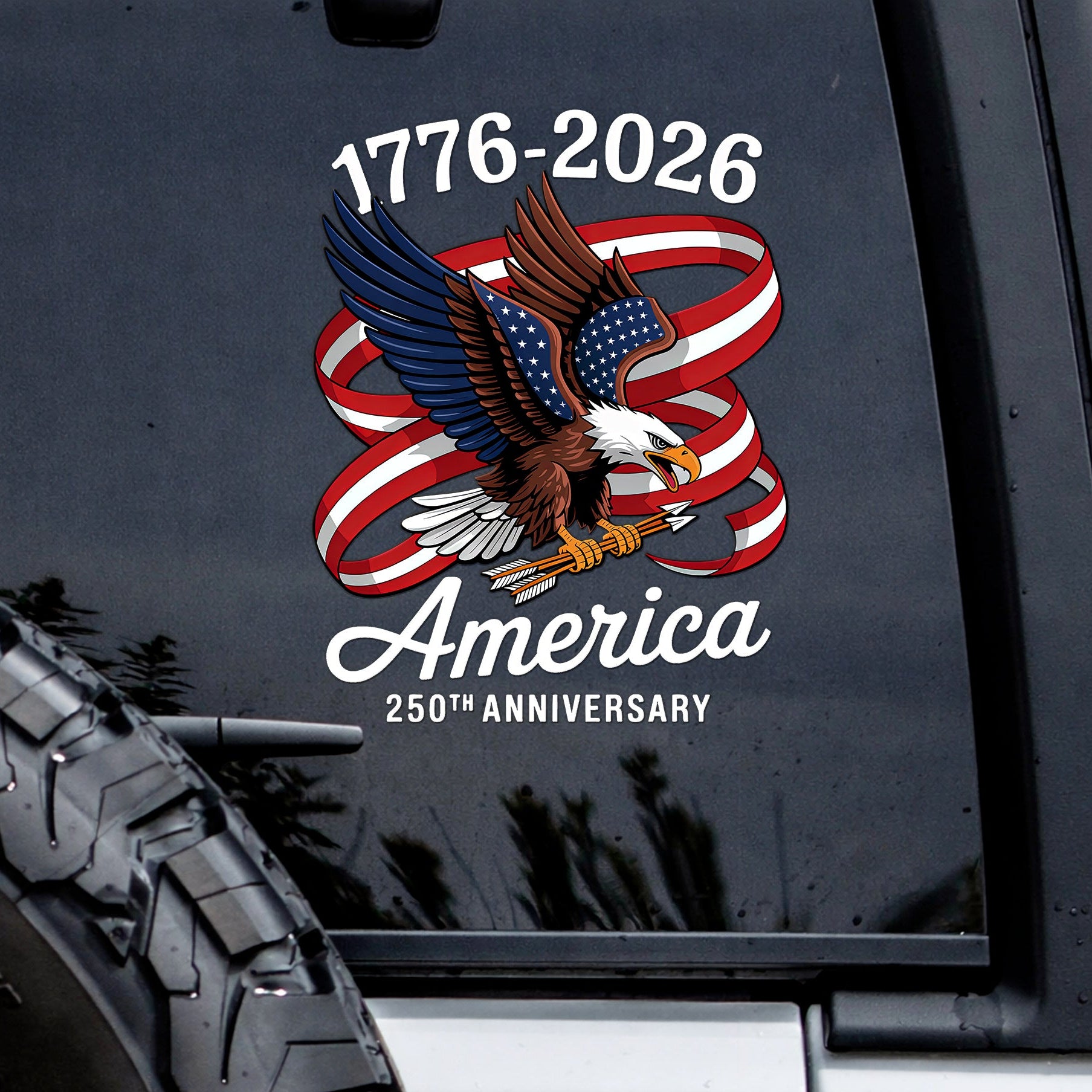 🔥 LIMITED TIME OFFER - Flag Fighter Jet High Quality UV DTF 3D Decal