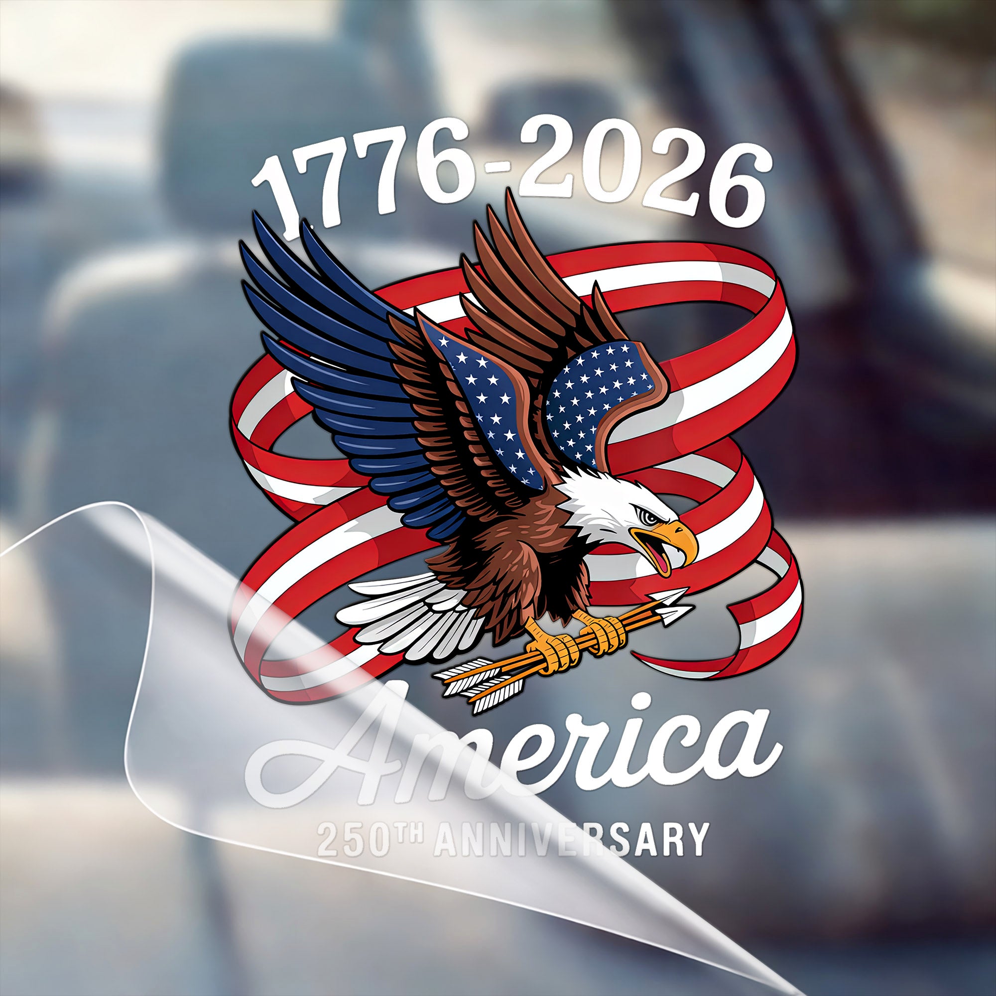 🔥 LIMITED TIME OFFER - Flag Fighter Jet High Quality UV DTF 3D Decal