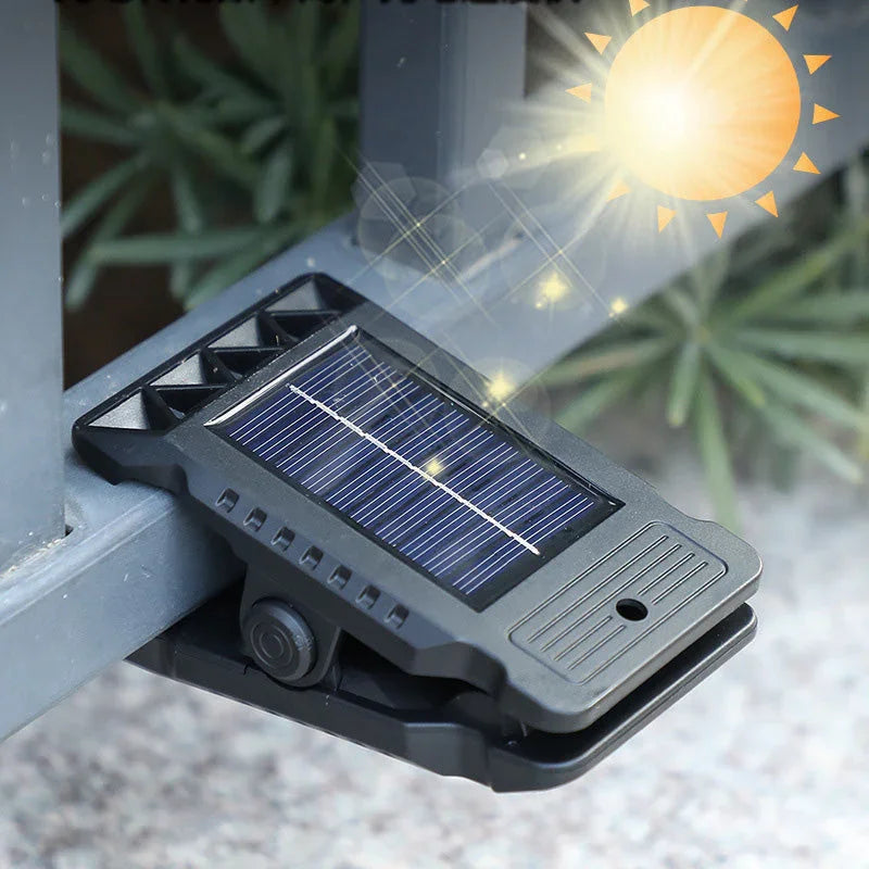 🌿 Solar clip light with motion sensor – 🔥Buy 2 Get 1 free! Perfect for gardens, balconies, and patios! 🏡✨