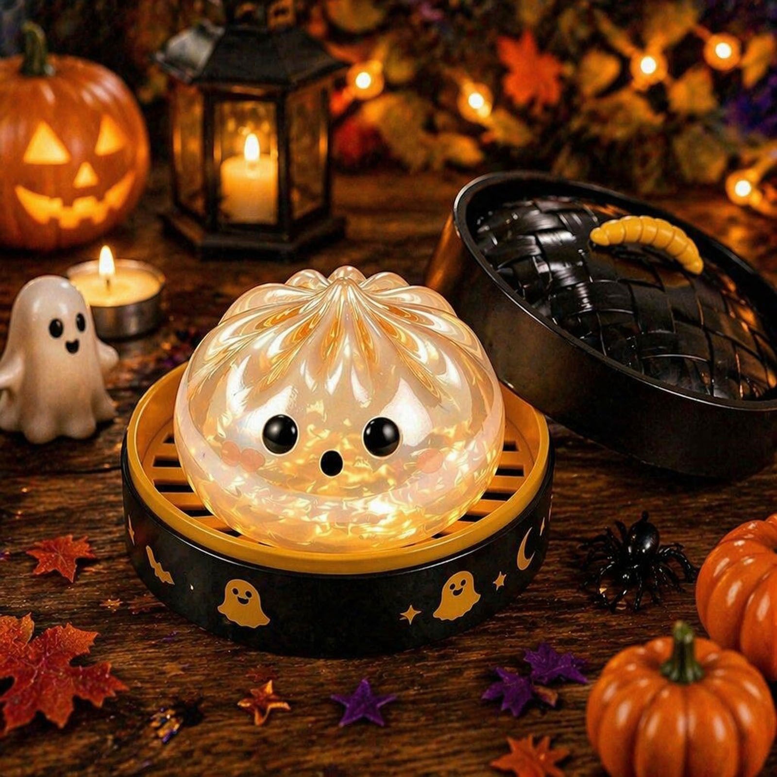 🔥Halloween Ghost Squishy Stress Relief Toy – Soft Squeeze Sensory Mochi Toy👻