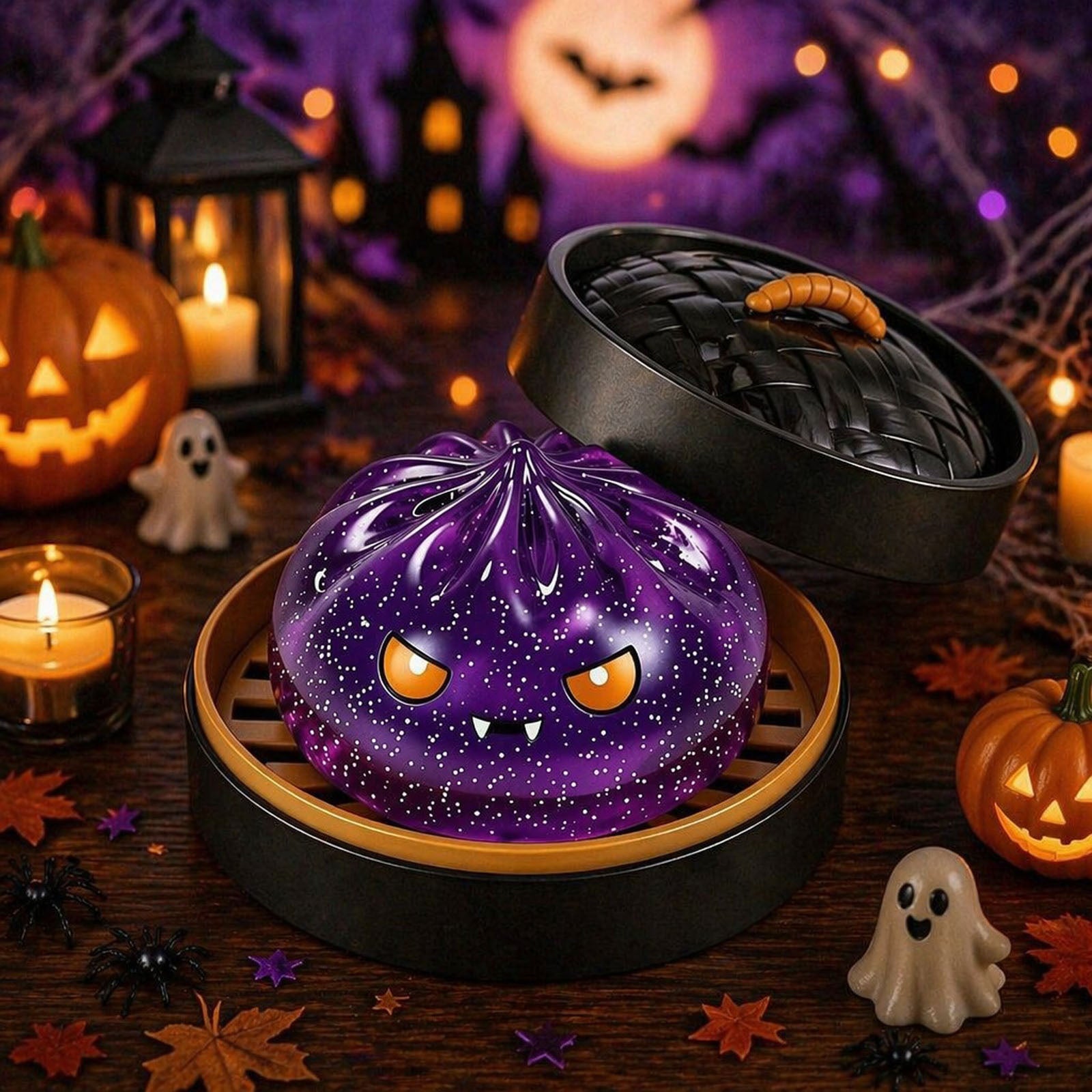 🔥Halloween Ghost Squishy Stress Relief Toy – Soft Squeeze Sensory Mochi Toy👻