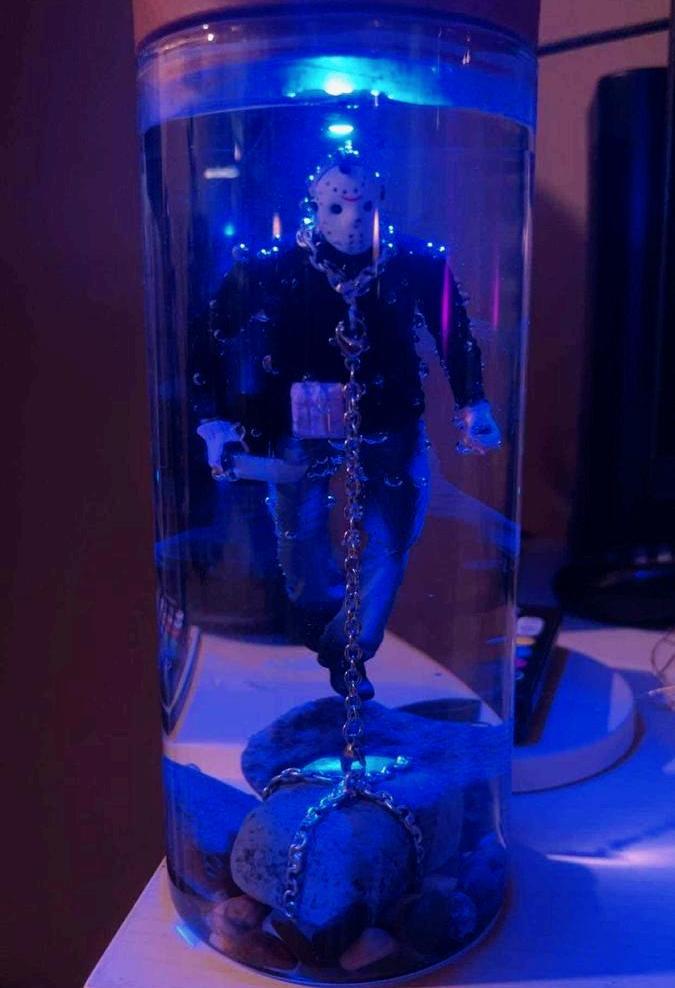 ✨Jason Luminous Water Column Lamp Halloween Decorative Gifts🎁