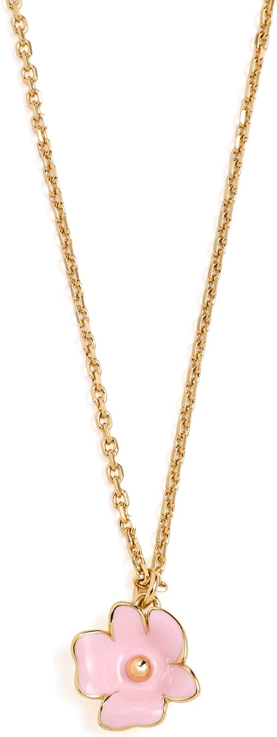 Golden Bloom Flower Pendant