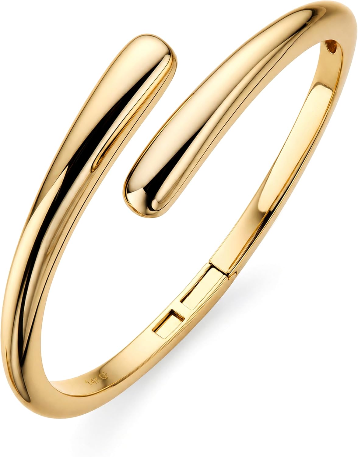 Gold Bangle Bracelets For Women, 14k Gold Filled Bangle Bracelets