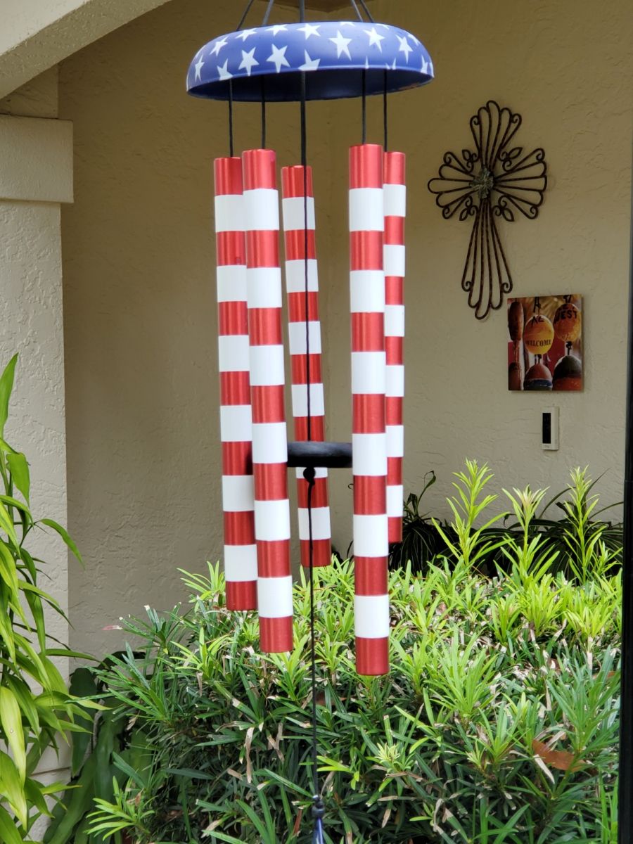 National Flag Wind Chime - American