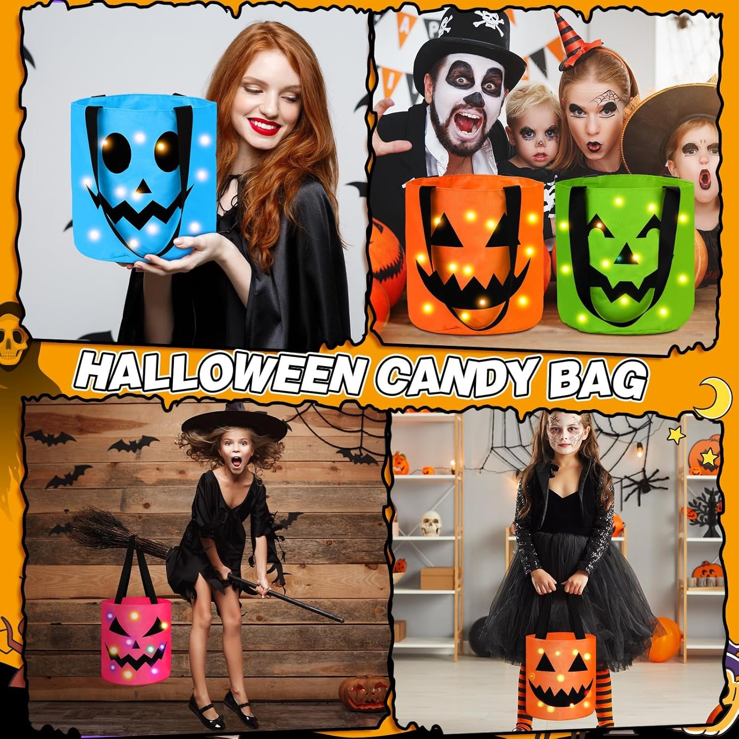🎃 Spooky Deal Alert: Halloween Candy Bucket Set! 👻