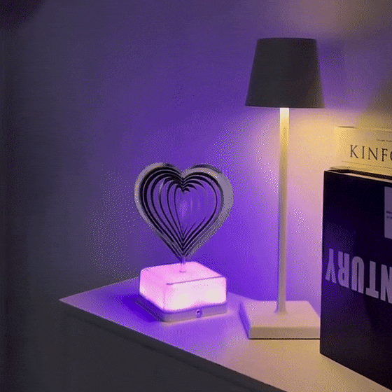 LED 3D Rotating Ambient Night Light