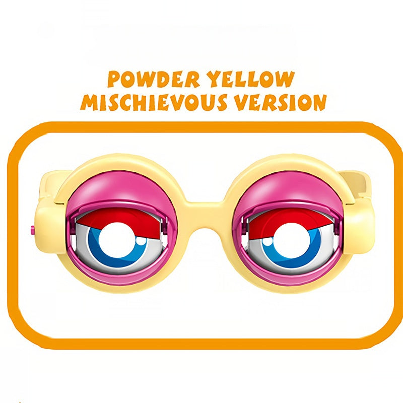 🤪 Kinetic Crazy Eyes Glasses 👓✨ – Animated Moving Eyes 👀 for Instant Laughs 😂 & Party Fun-QR
