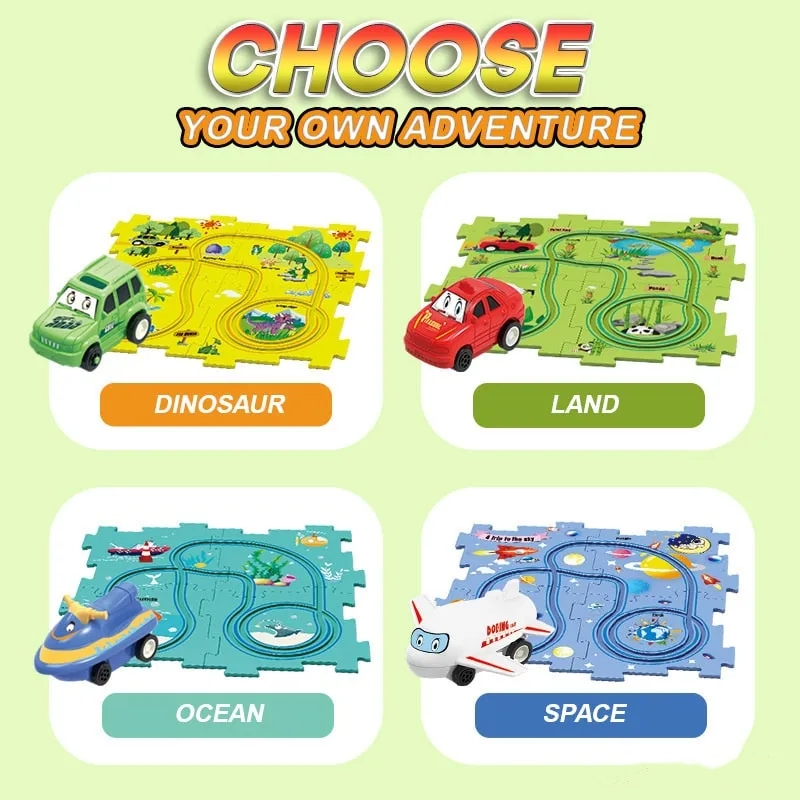 Volglee™ Disguise Learn Car Track Set🎁❤️‍🔥HOT SALE