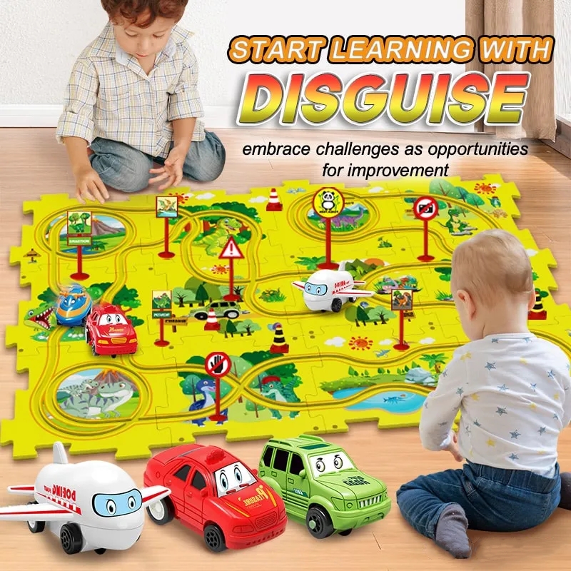 Volglee™ Disguise Learn Car Track Set🎁❤️‍🔥HOT SALE