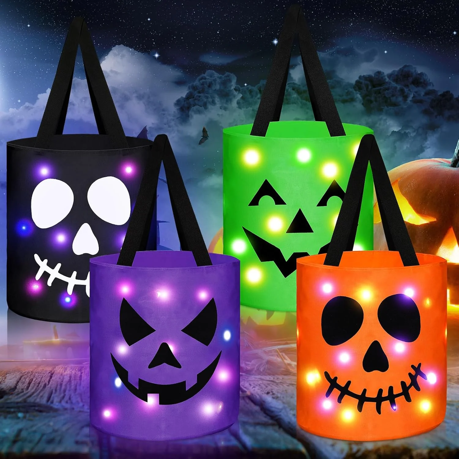 🎃 Spooky Deal Alert: Halloween Candy Bucket Set! 👻