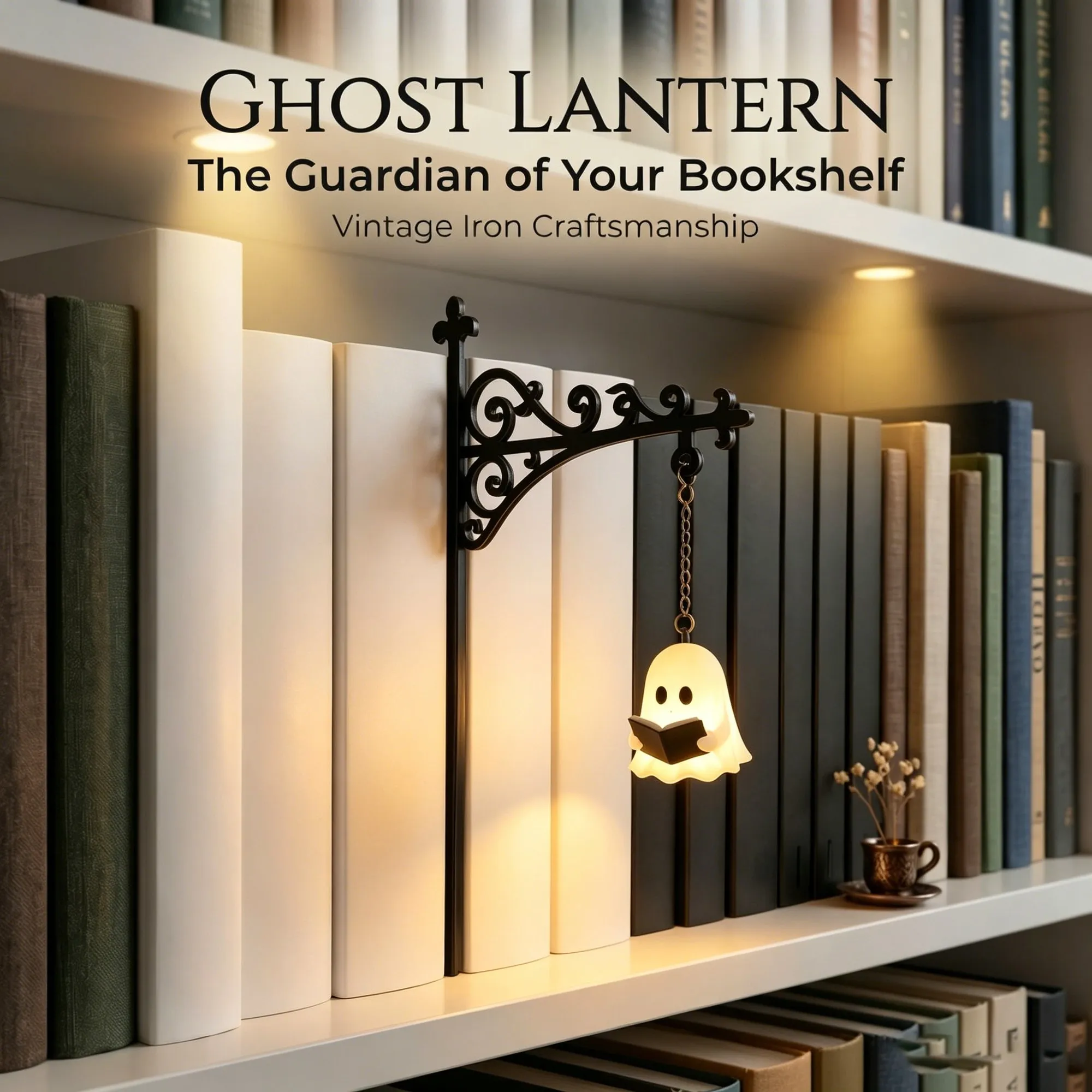 🔥Limited Time 50% Off👻📚Library Lantern-Decorative Bookshelf Lighting